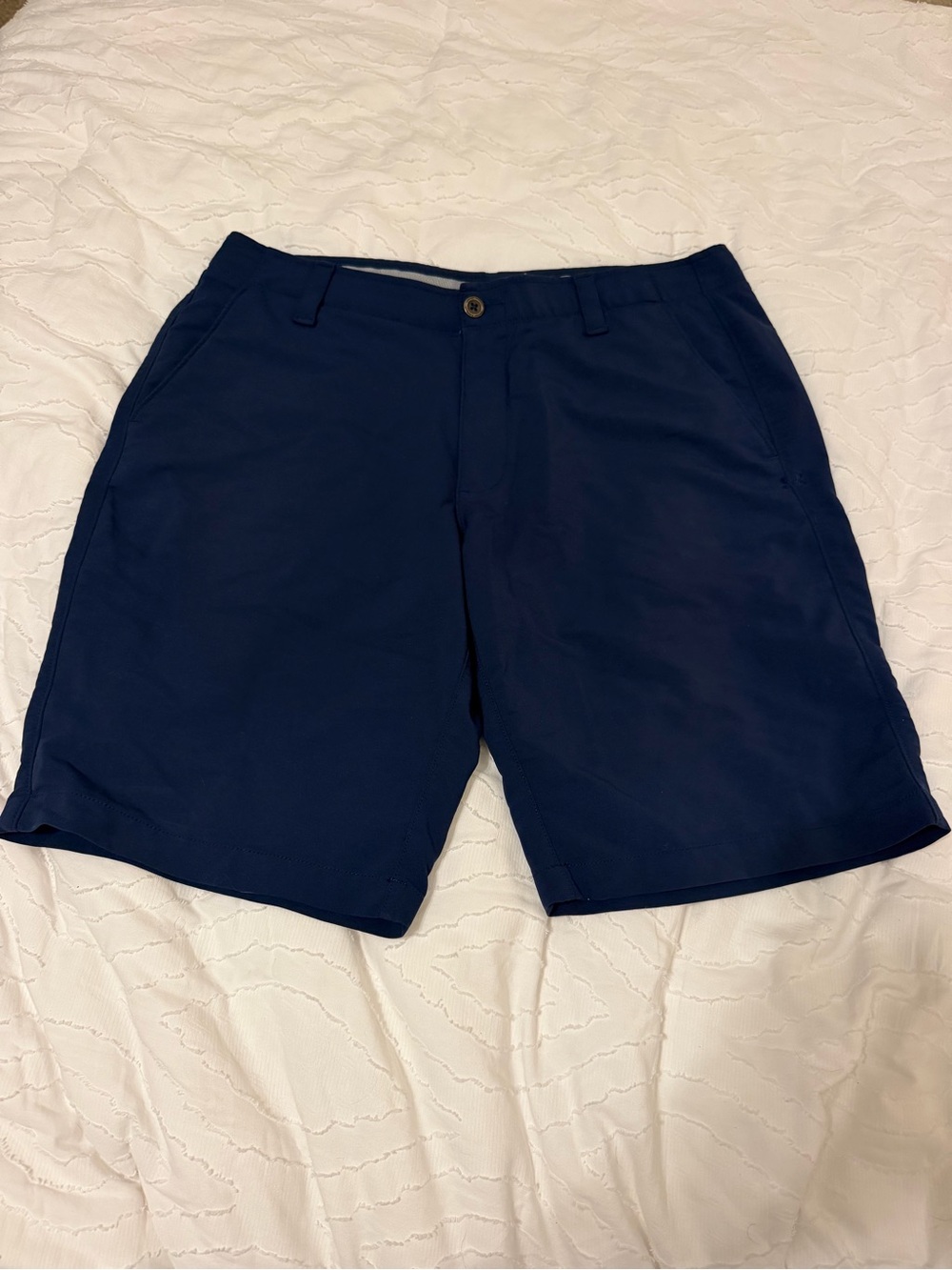 Men's Navy Blue Under Armour Shorts